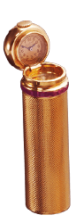 Lipstick with a watch - Van Cleef & Arpels