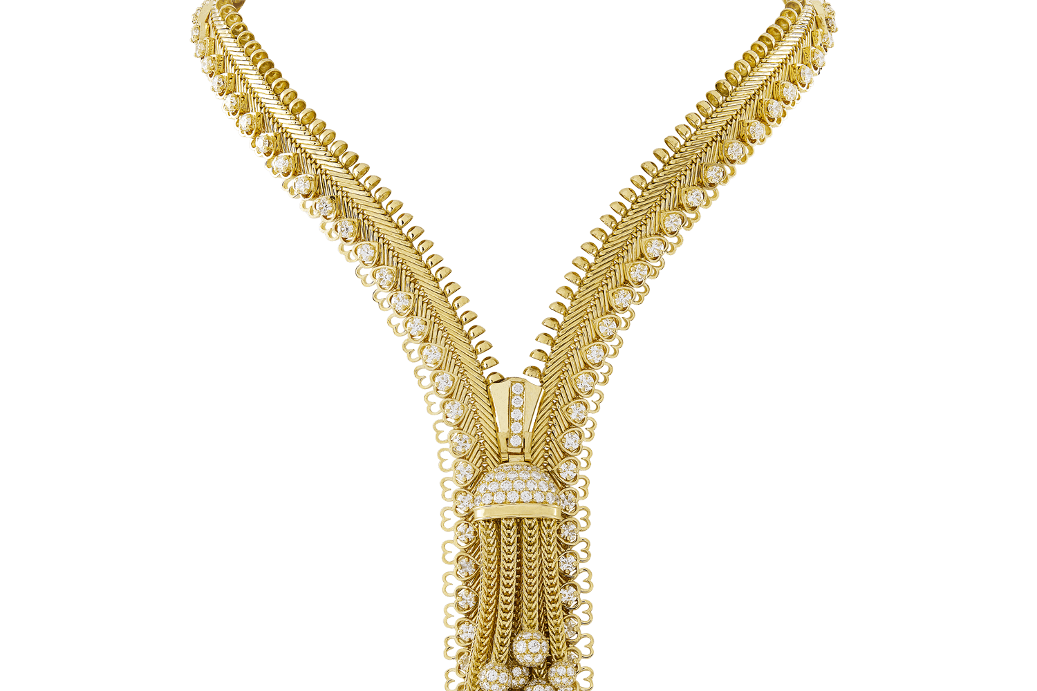 van cleef zip necklace