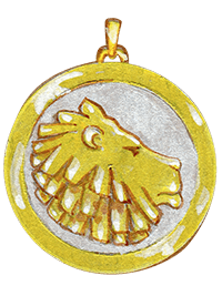 Leo吊坠设计图,约1990年 - Van Cleef & Arpels