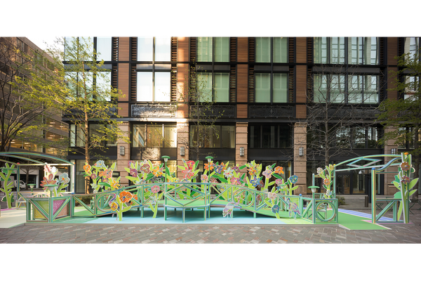 Spring is blooming in Marunouchi - Imagined By Van Cleef & Arpels
